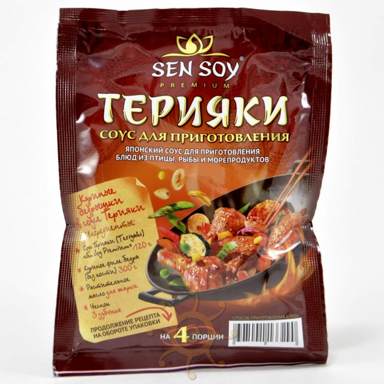 Соус Sen Soy «Премиум Терияки», 120г | Супермаркеты «Золотой ключик»